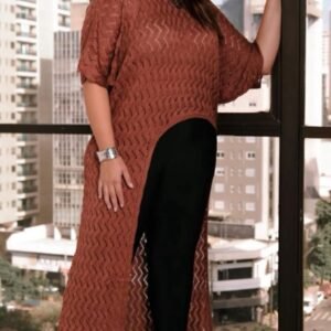 Blusa Rendada Longa Modal